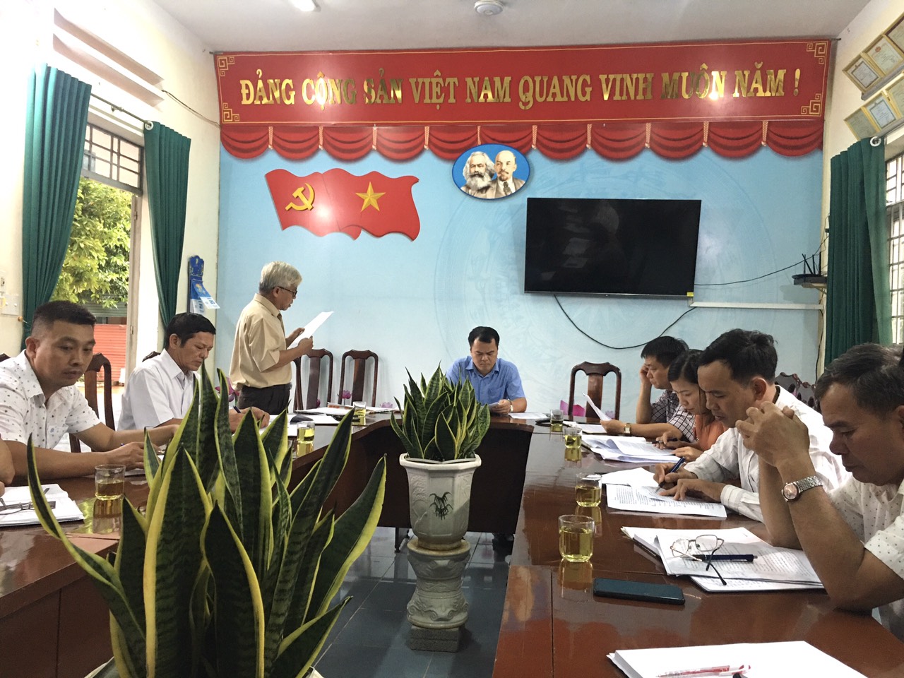 Ban Dân tộc HĐND huyện giám sát tại Trường phổ thông dân tộc nội trú – Trung học sơ sở huyện Krông Ana