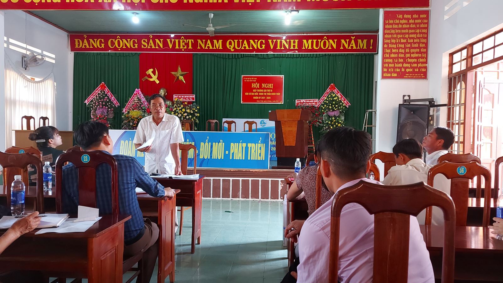 Thị trấn Buôn Trấp tổ chức Hội nghị hiệp thương lần thứ Ba