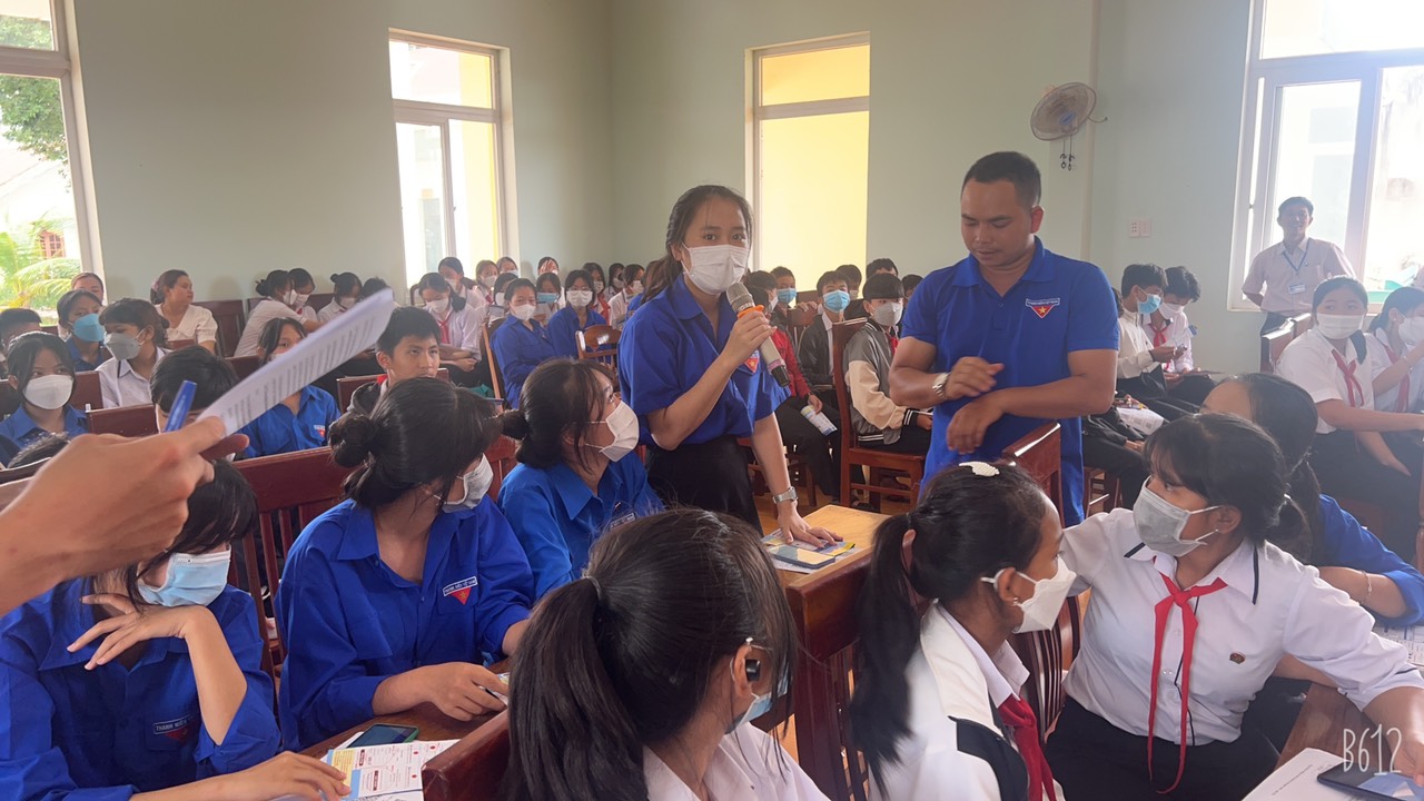 Hội thi “Tuổi trẻ xã Băng A Drênh chung tay cải cách hành chính”