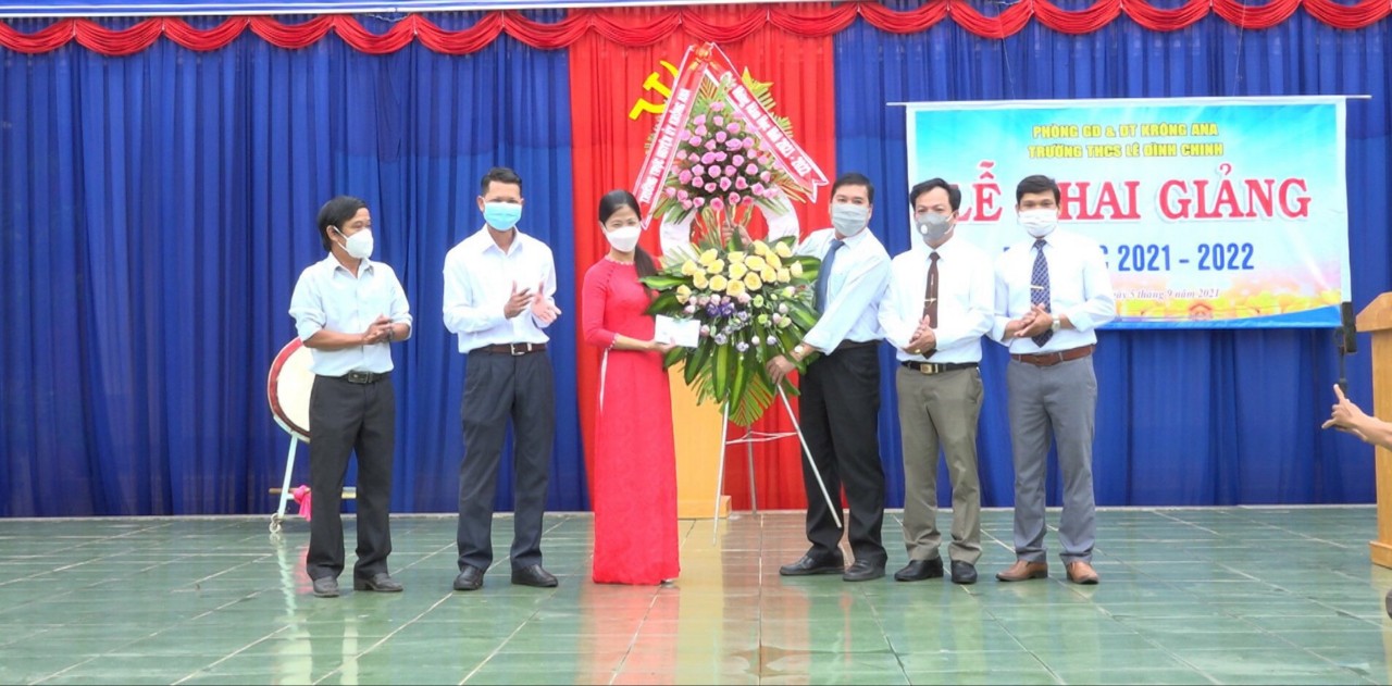 Huyện Krông Ana  tổ chức Lễ khai giảng năm học mới  bằng hình thức trực tuyến