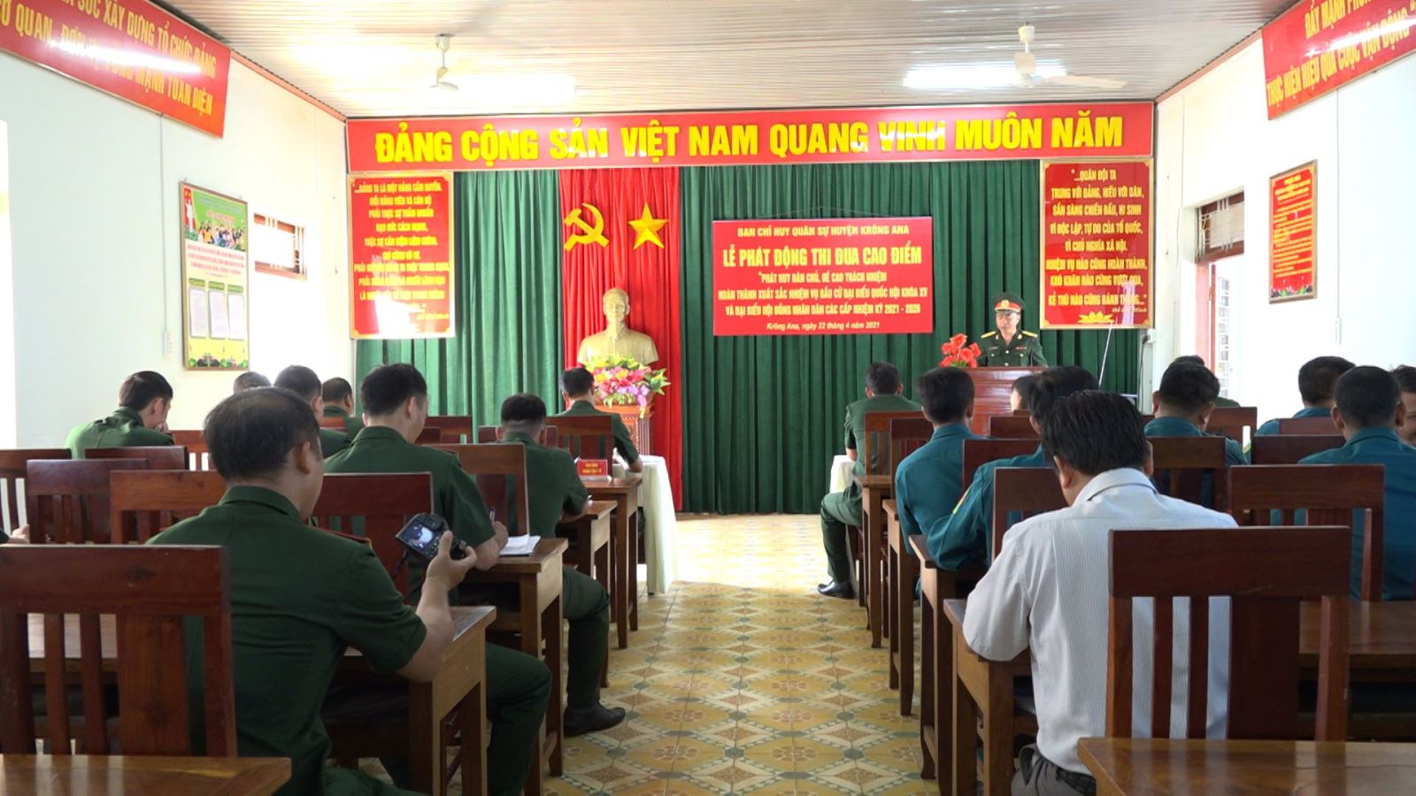 Phát động đợt thi đua cao điểm chào mừng bầu cử đại biểu Quốc hội khóa XV và đại biểu hội đồng nhân dân các cấp nhiệm kỳ 2021 - 2026