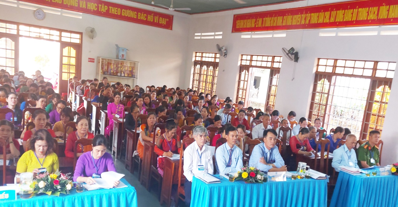 Đại hội Đại biểu phụ nữ thị trấn Buôn Trấp lần thứ XI, nhiệm kỳ 2021-2026