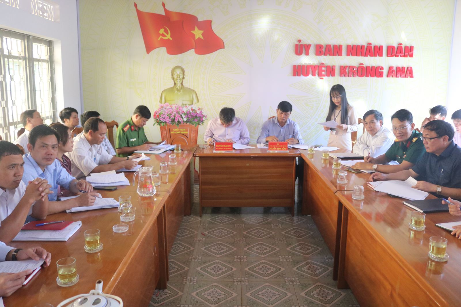 UBND huyện Krông Ana tổ chức Hội nghị sơ kết đánh giá kết quả thực hiện Chương trình mục tiêu quốc gia xây dựng nông thôn mới 8 tháng đầu năm 