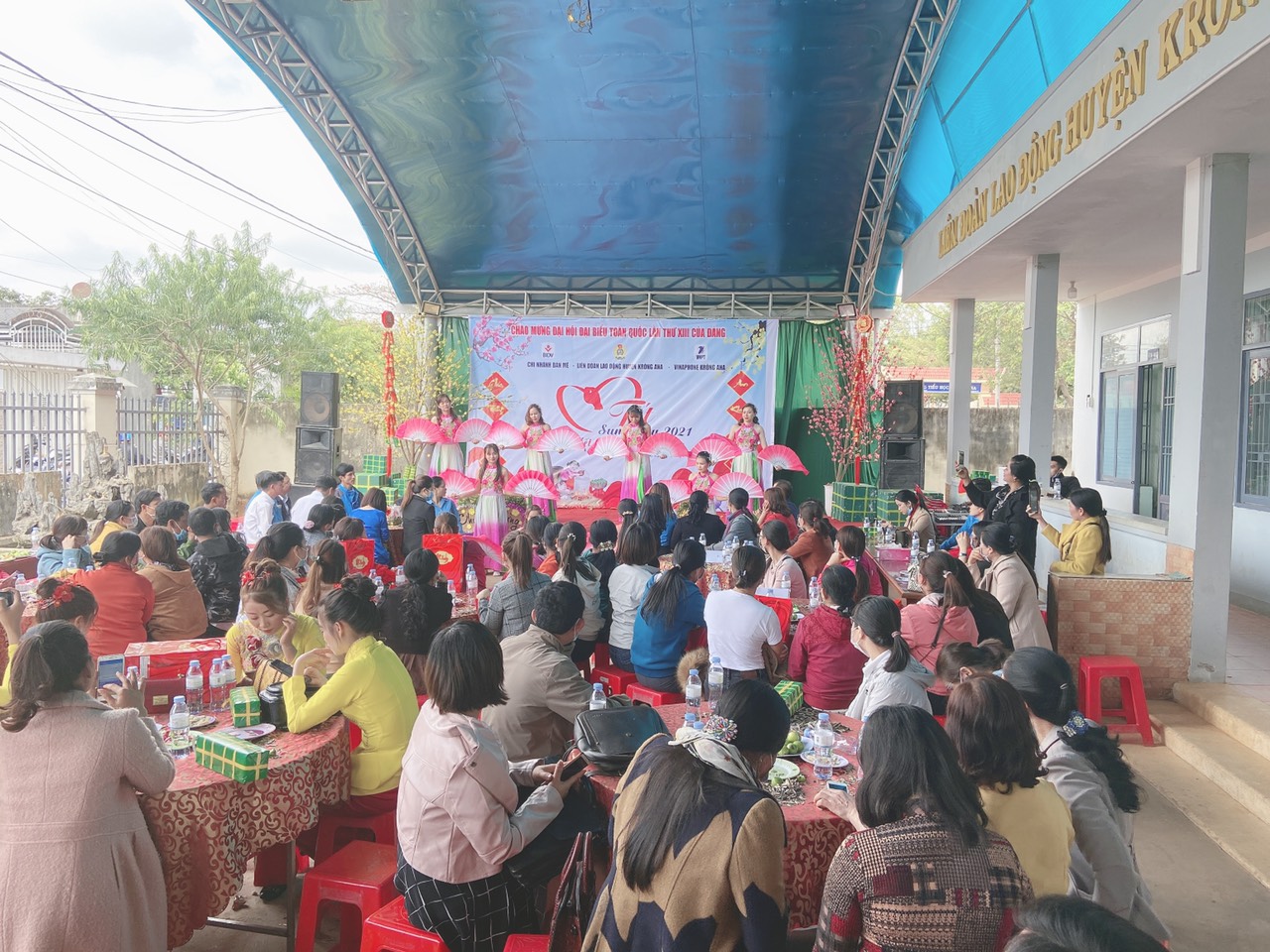 LĐLĐ huyện tổ chức chương trình “Tết sum vầy - kết nối yêu thương” năm 2021