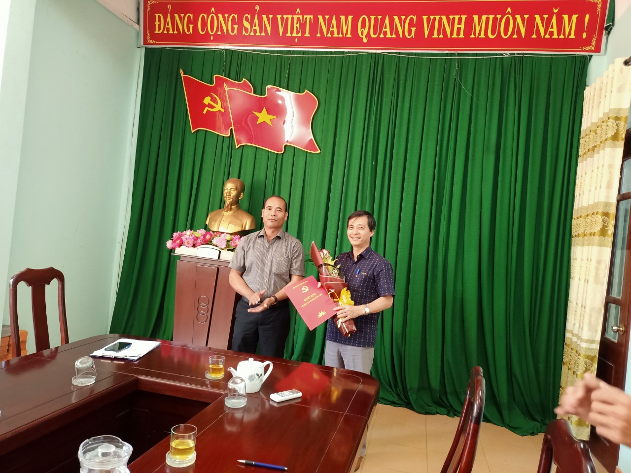 Công bố quyết định điều động Phó Chủ tịch HĐND huyện Krông Ana