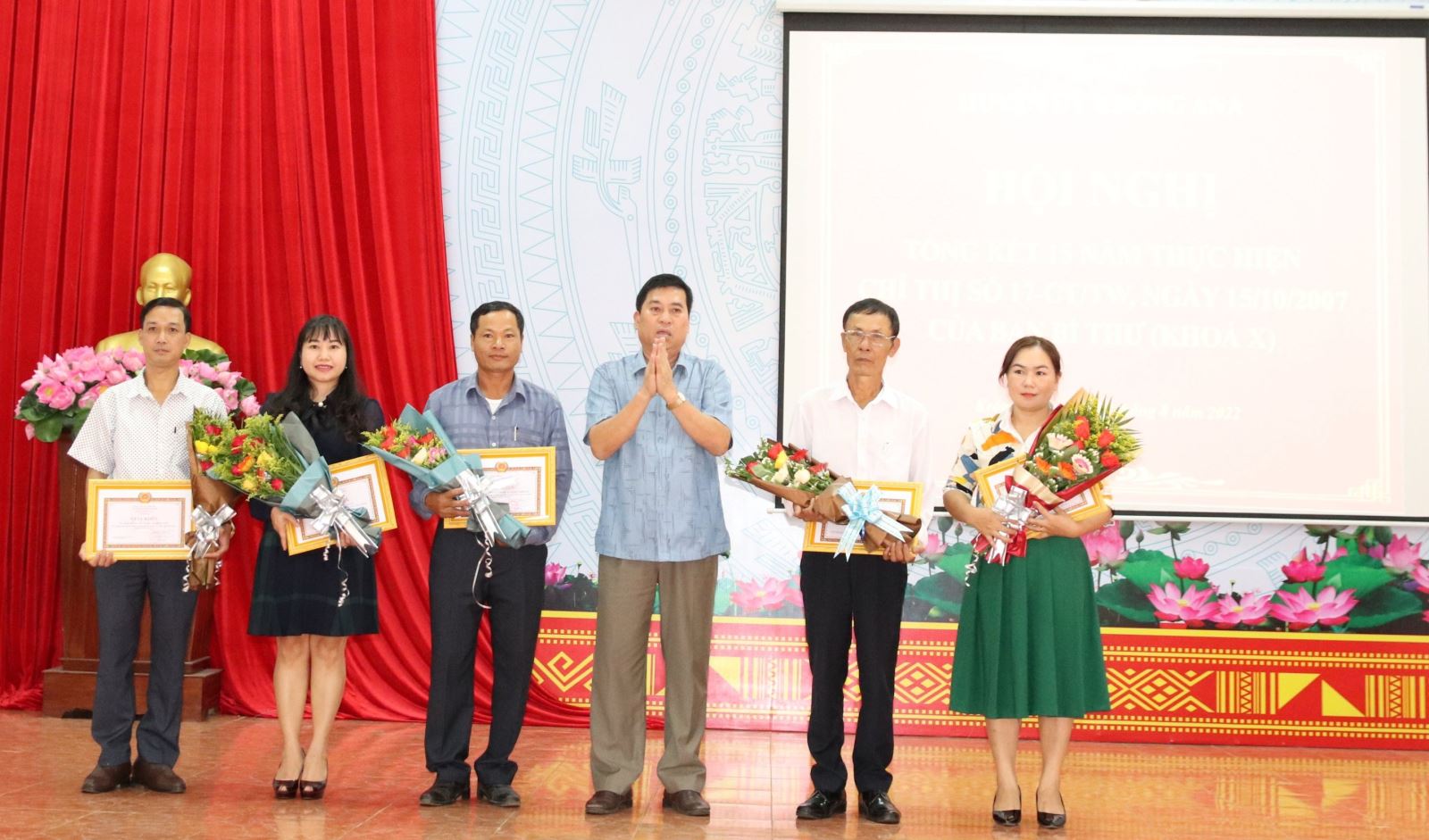 Huyện Krông Ana tổ chức Hội nghị tổng kết 15 năm triển khai thực hiện Chỉ thị 17-CT/TW của Ban Bí thư Trung ương (khoá X)