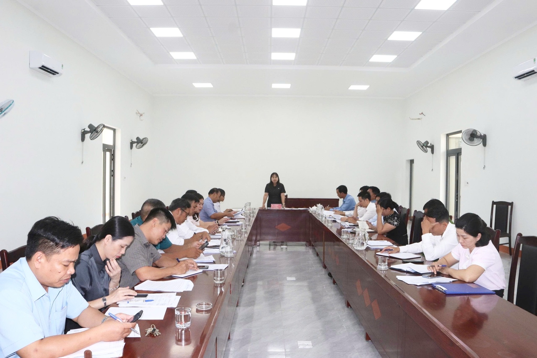 Họp Tiểu ban Tuyên truyền Đại hội Đại biểu Đảng bộ xã Krông Ana