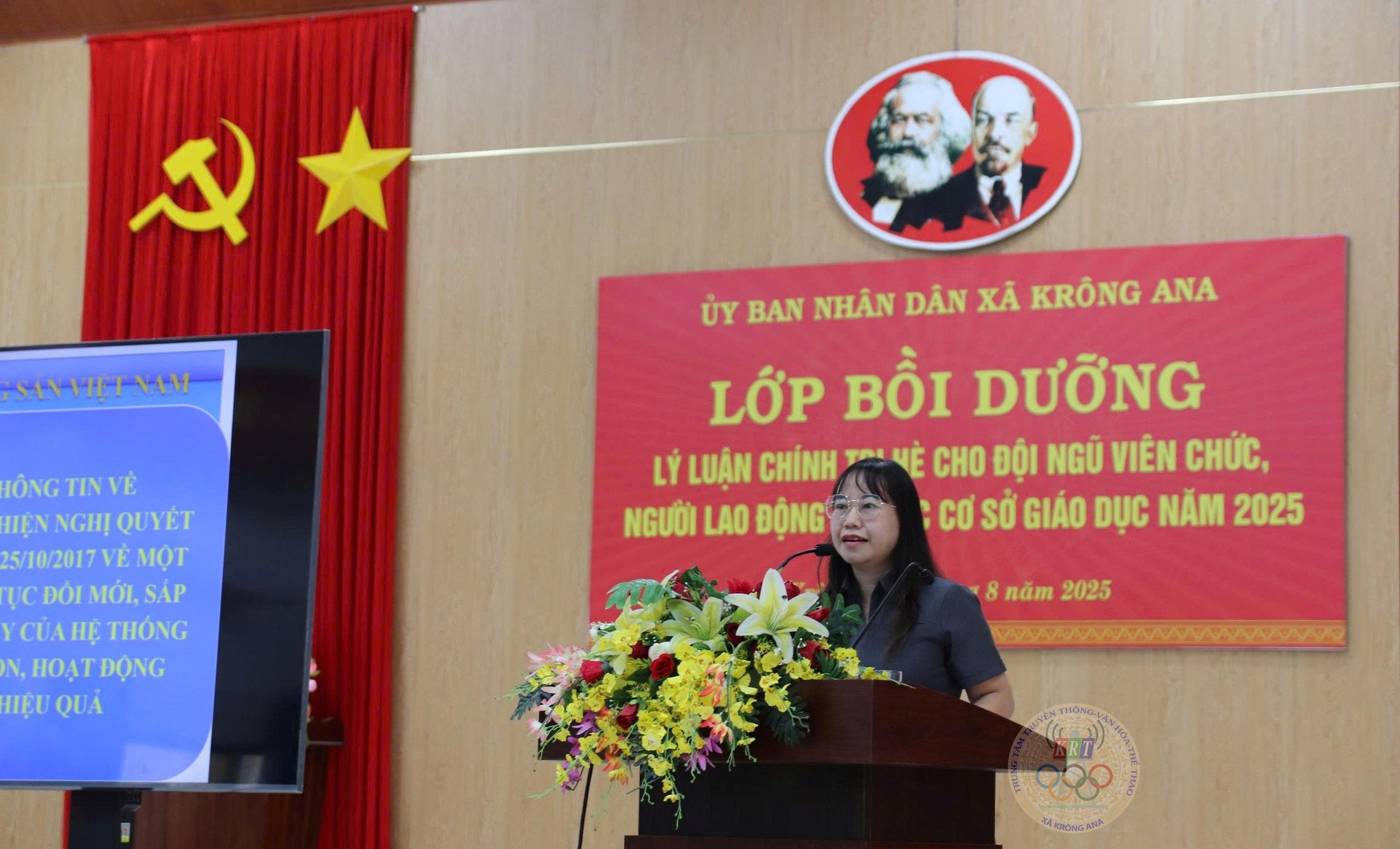 Khai mạc lớp bồi dưỡng lý luận chính trị hè năm 2025