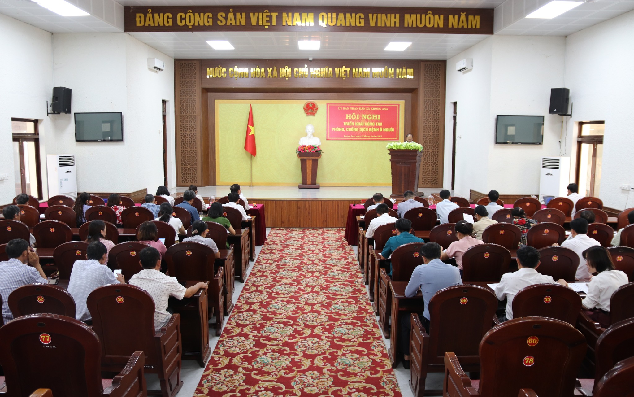 Hội nghị triển khai công tác phòng, chống dịch bệnh nguy hiểm ở người