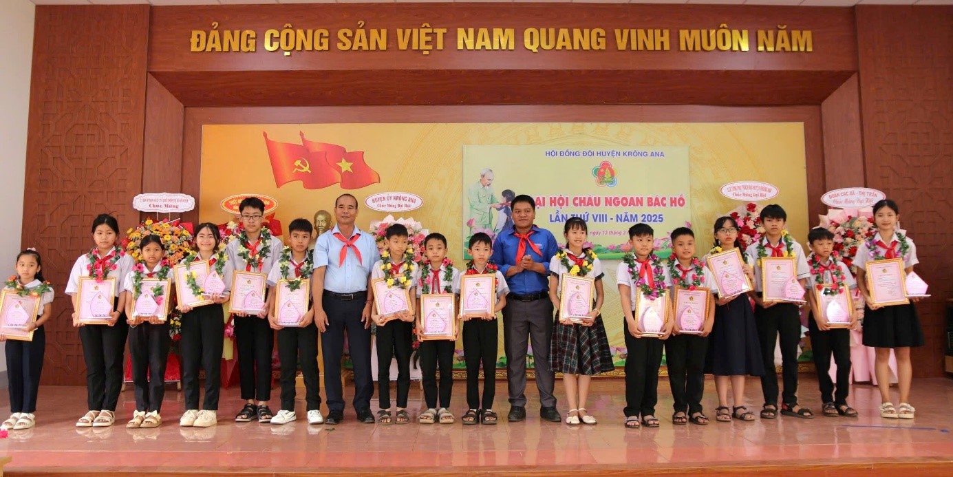 Đại hội cháu ngoan Bác Hồ huyện Krông Ana lần VIII, năm 2025