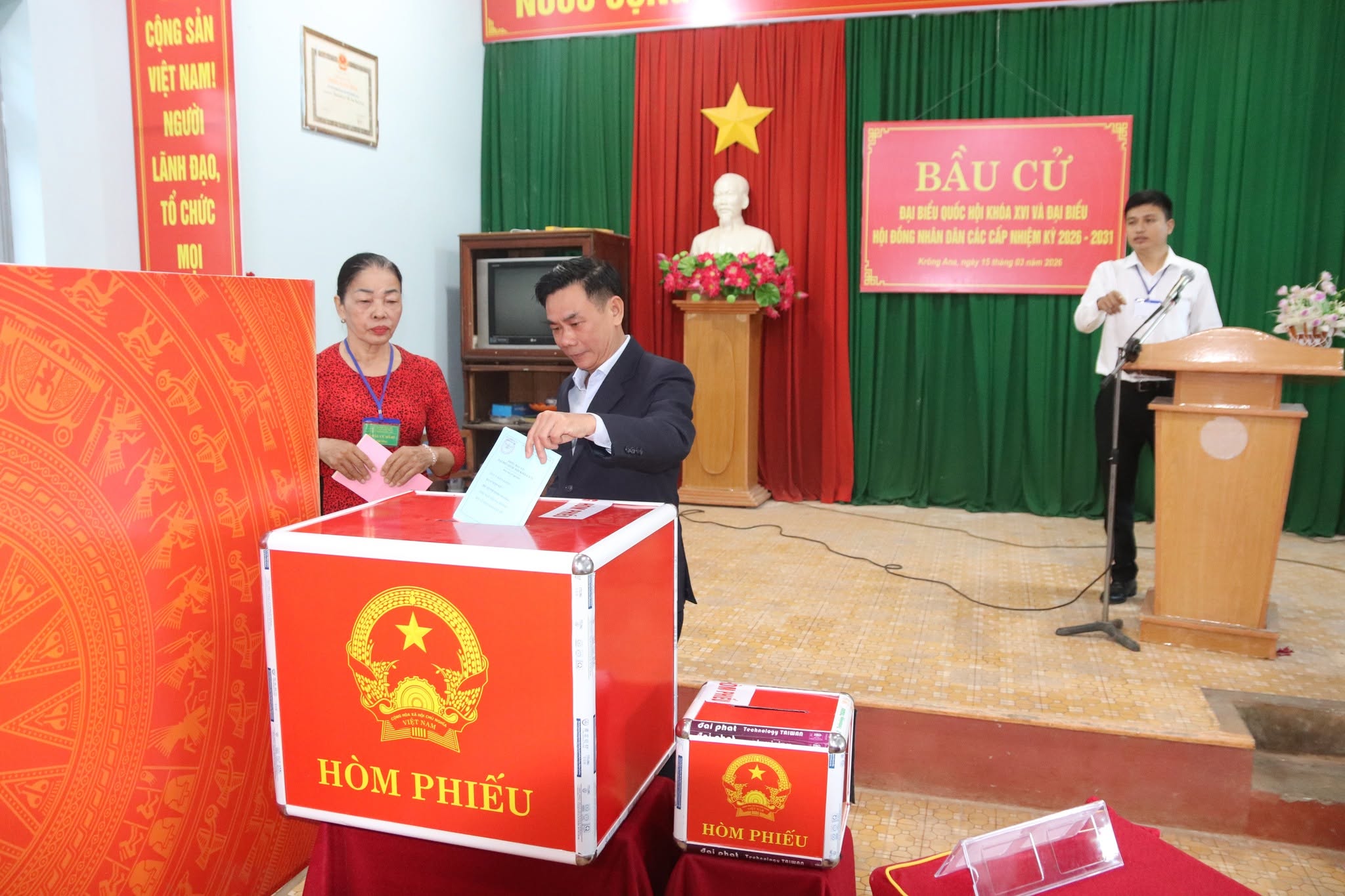 Krông Ana long trọng tổ chức lễ khai mạc bầu cử Đại biểu Quốc hội khóa XVI và đại biểu Hội đồng nhân dân các cấp nhiệm kỳ 2026–2031