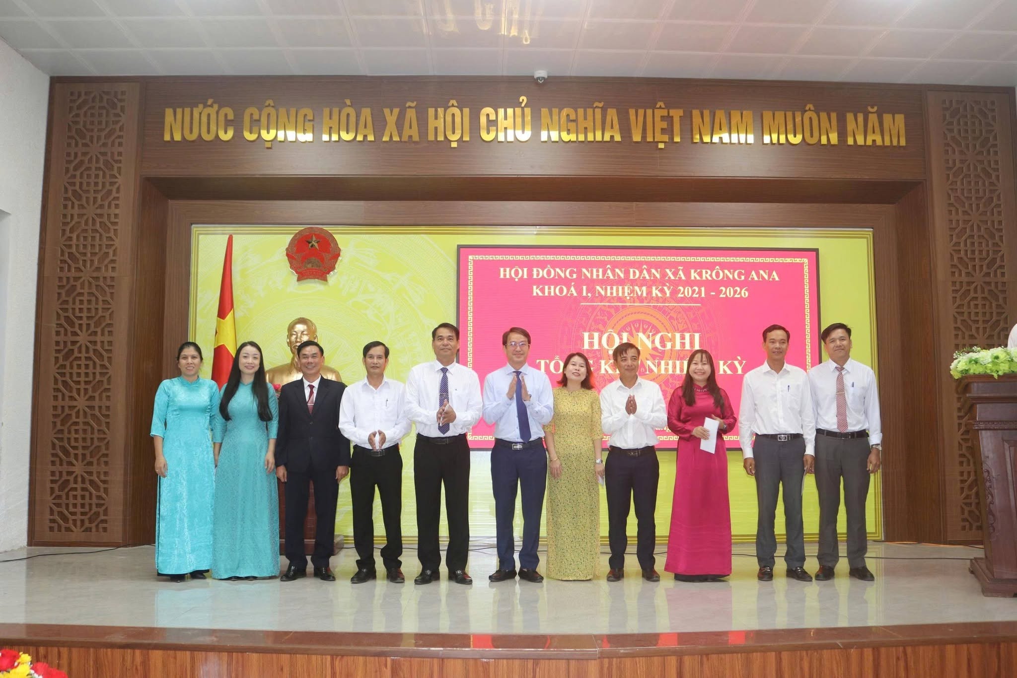 HĐND xã Krông Ana tổ chức Hội nghị tổng kết hoạt động HĐND xã nhiệm kỳ nhiệm kỳ 2021 – 2026