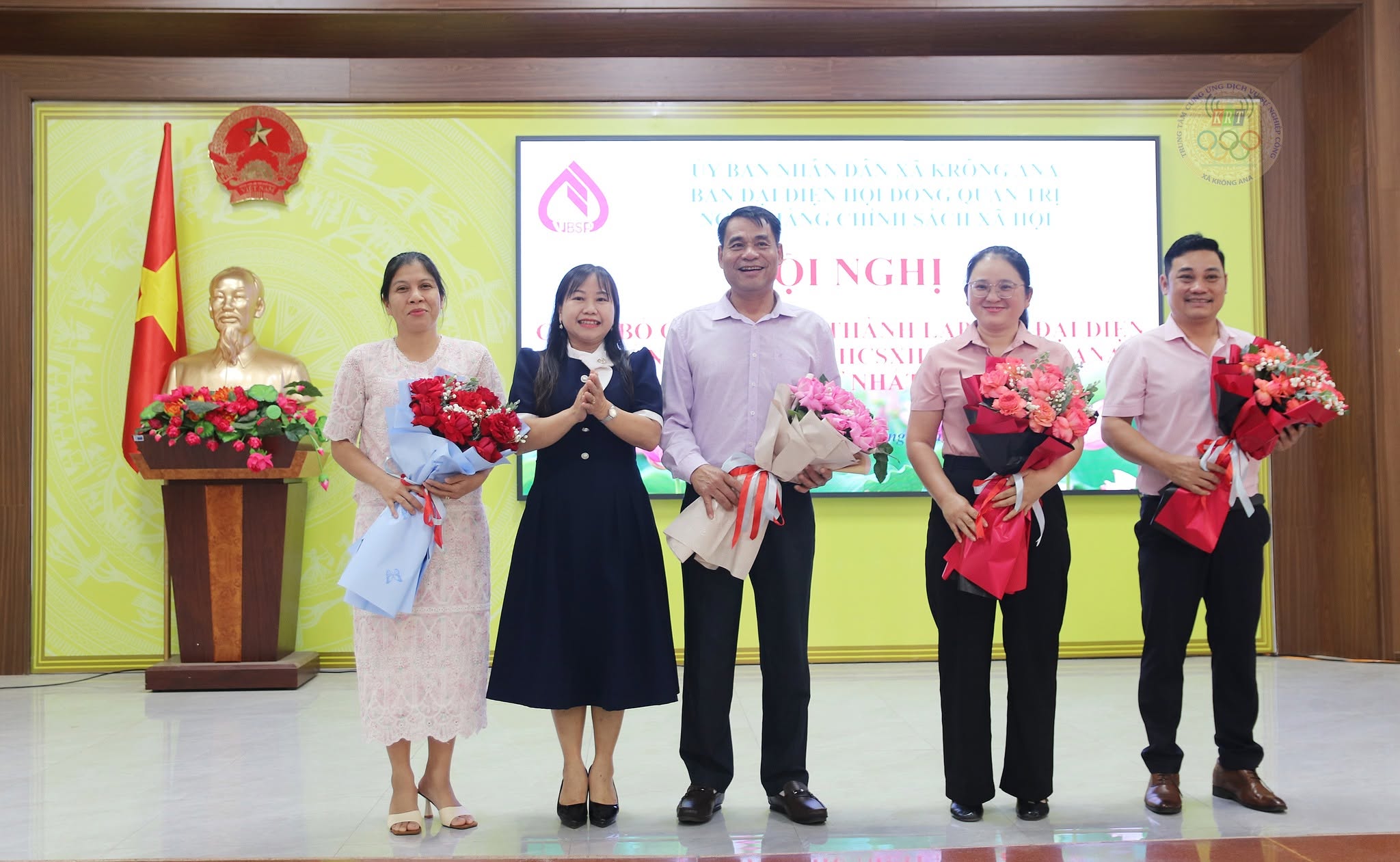 Thành lập Ban đại diện Hội đồng quản trị Ngân hàng Chính sách xã hội xã Krông Ana