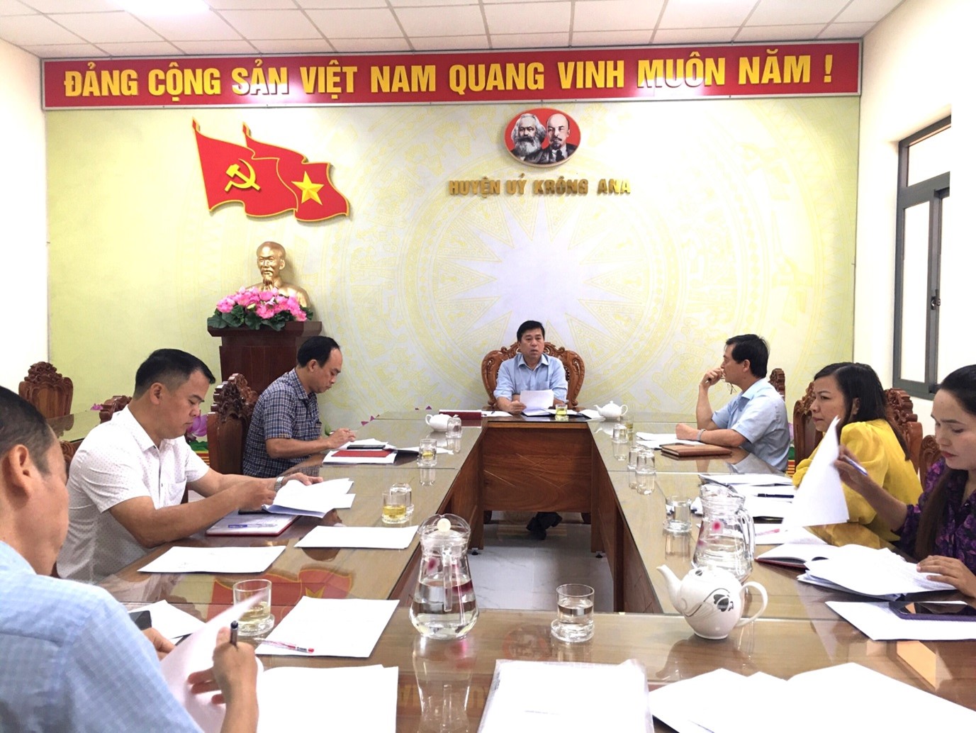 Thường trực HĐND huyện Krông Ana họp phiên thường kỳ tháng 01/2024