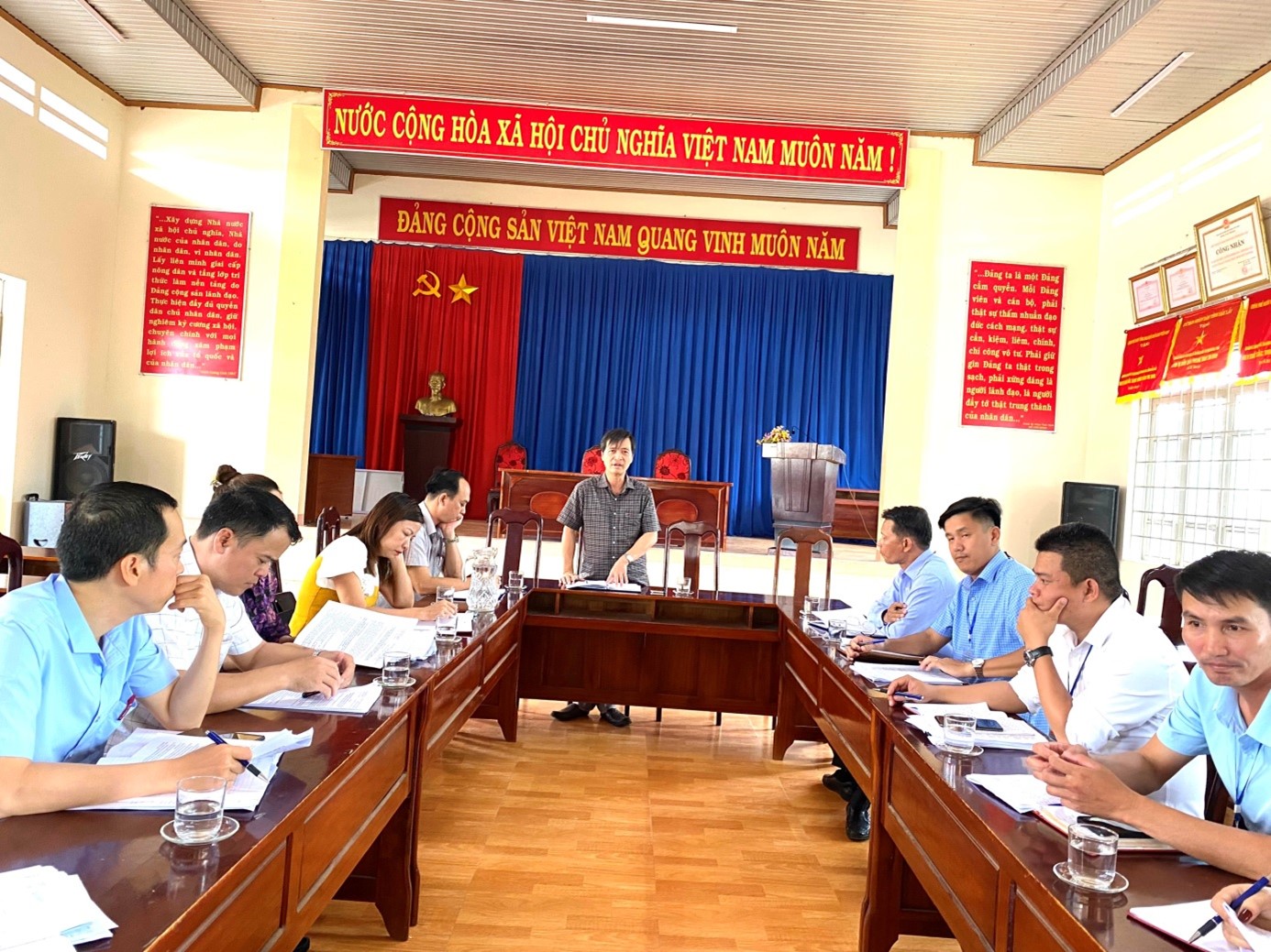 HĐND huyện Krông Ana giám sát việc công tác quản lý, sử dụng kinh phí hỗ trợ sử dụng sản phẩm, dịch vụ công ích thủy lợi trên địa bàn huyện từ năm 2021 đến năm 2023 